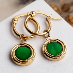 Holzkern Zendala Oorbellen|DAMES Oorbellen|Sieraden