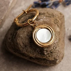 Holzkern Zendala Oorbellen|DAMES Oorbellen|Sieraden