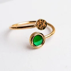 Holzkern Zendala Ring|DAMES Ringen|Sieraden