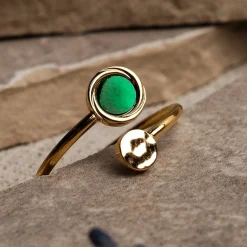 Holzkern Zendala Ring|DAMES Ringen|Sieraden