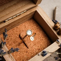 Holzkern Zendala Ring|DAMES Ringen|Sieraden