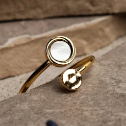 Holzkern Zendala Ring|DAMES Ringen|Sieraden