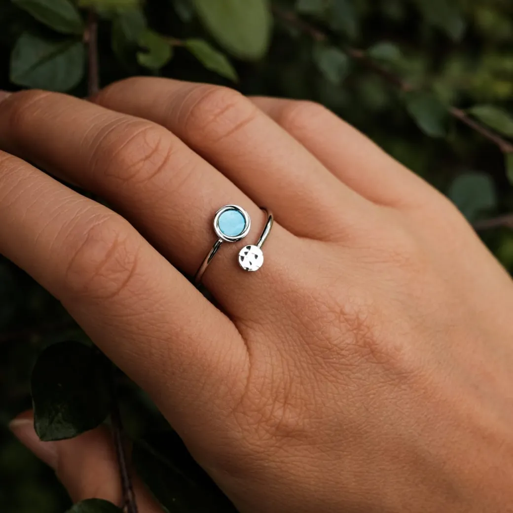 Holzkern Zendala Ring|DAMES Ringen|Sieraden