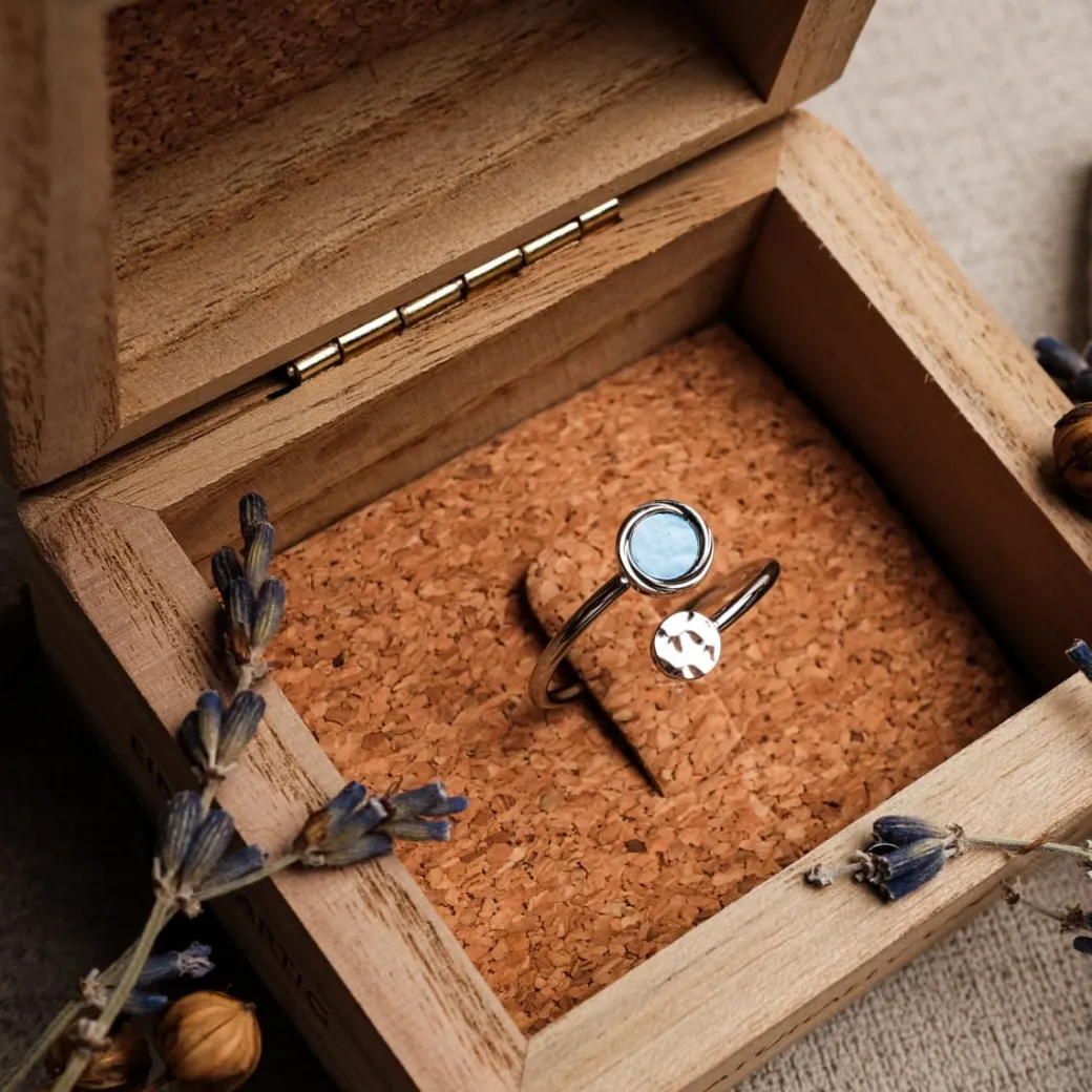 Holzkern Zendala Ring|DAMES Ringen|Sieraden