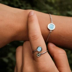 Holzkern Zendala Ring|DAMES Ringen|Sieraden