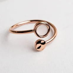 Holzkern Zendala Ring|DAMES Ringen|Sieraden