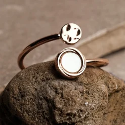 Holzkern Zendala Ring|DAMES Ringen|Sieraden