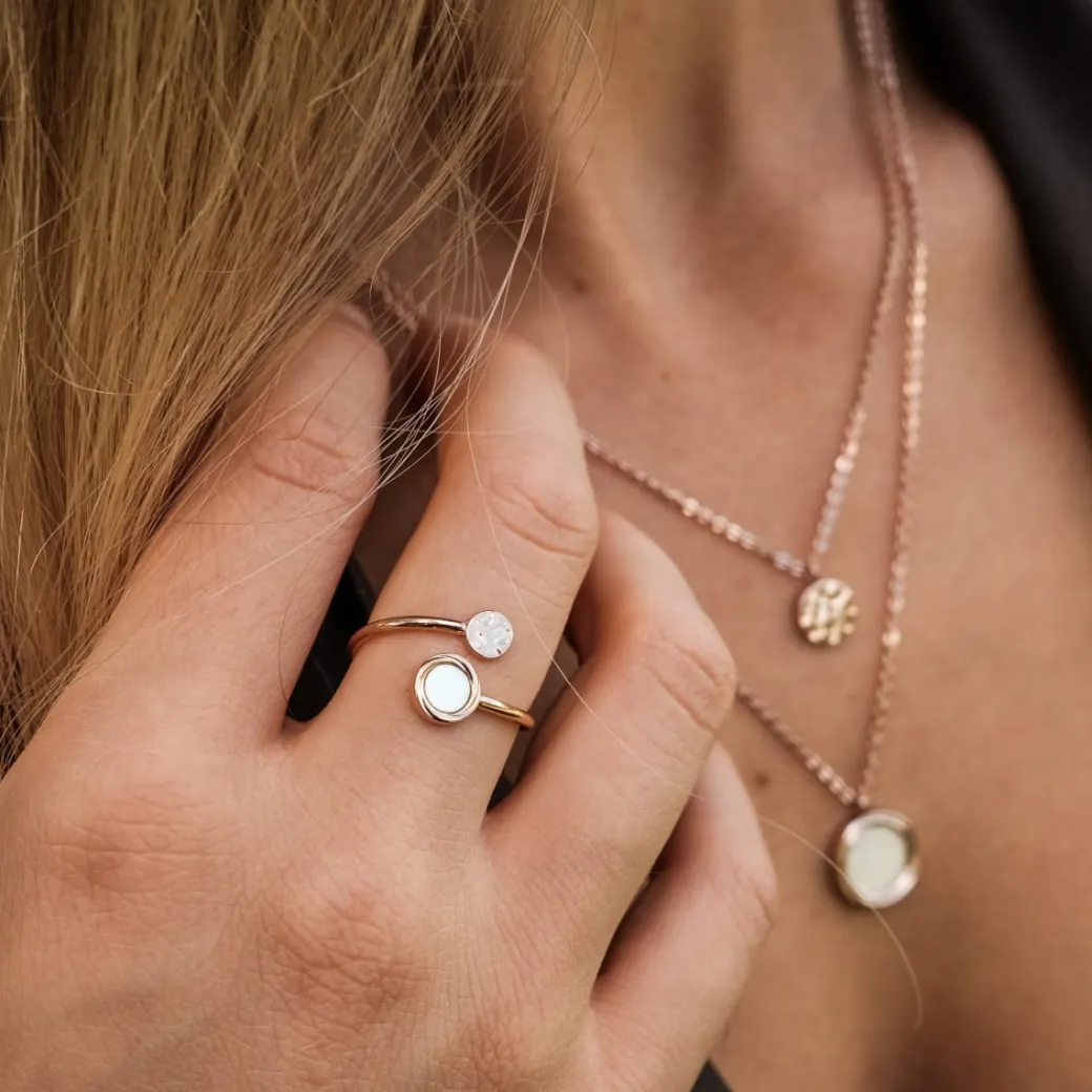 Holzkern Zendala Ring|DAMES Ringen|Sieraden