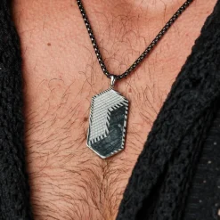 Holzkern ZIGZAG KETTING|Heren Kettingen|Sieraden