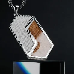 Holzkern ZIGZAG KETTING|Heren Kettingen|Sieraden