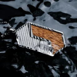 Holzkern ZIGZAG KETTING|Heren Kettingen|Sieraden